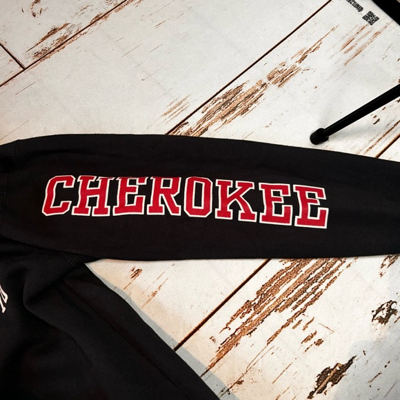 Unisex Black WSOP Harrah’s Cherokee Poker Zip-up Hoodie Sweatshirt Size Small - Picture 6 of 8